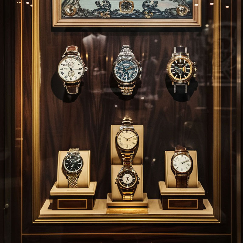 Luxury Watch Display ຕູ້